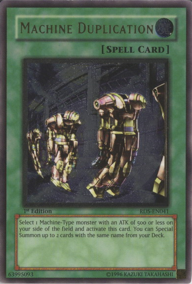 Machine Duplication [RDS-EN041] Ultimate Rare Yu-Gi-Oh!