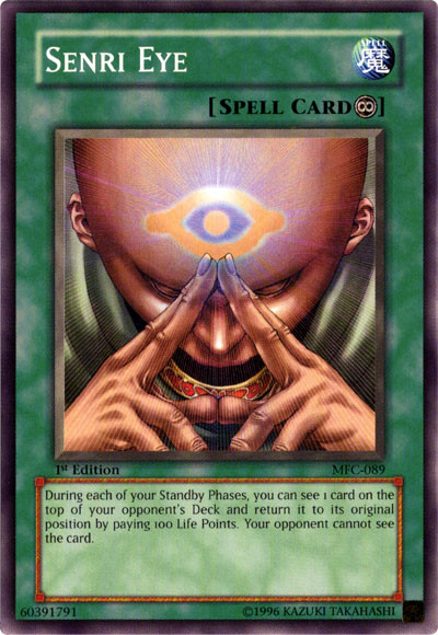 Senri Eye [MFC-089] Common Yu-Gi-Oh!