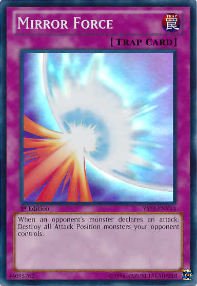 Mirror Force [YS13-ENV14] Super Rare Yu-Gi-Oh!