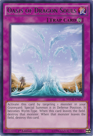Oasis of Dragon Souls [NECH-EN077] Rare Yu-Gi-Oh!