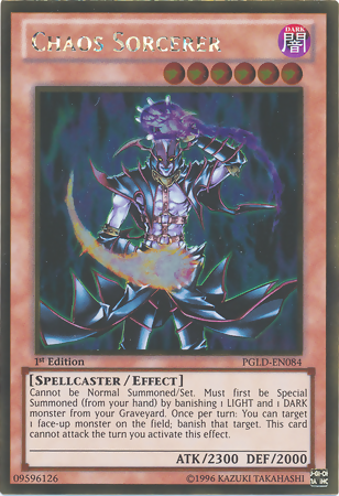 Chaos Sorcerer [PGLD-EN084] Gold Rare Yu-Gi-Oh!
