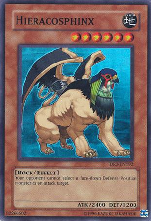 Hieracosphinx [DR3-EN192] Super Rare Yu-Gi-Oh!