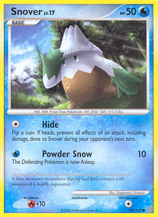 Snover (74/100) [Diamond & Pearl: Stormfront] Pokémon