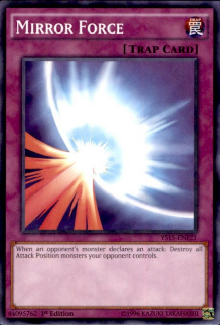 Mirror Force [YS15-ENF21] Shatterfoil Rare Yu-Gi-Oh!