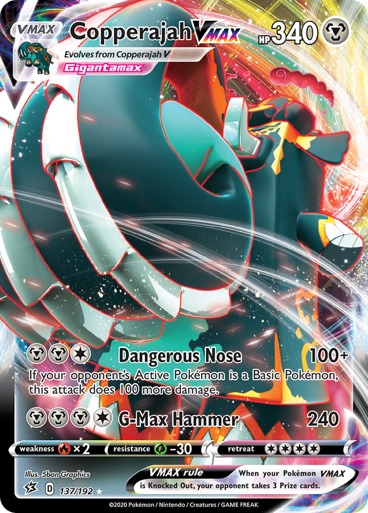 Copperajah VMAX (137/192) [Sword & Shield: Rebel Clash] Pokémon