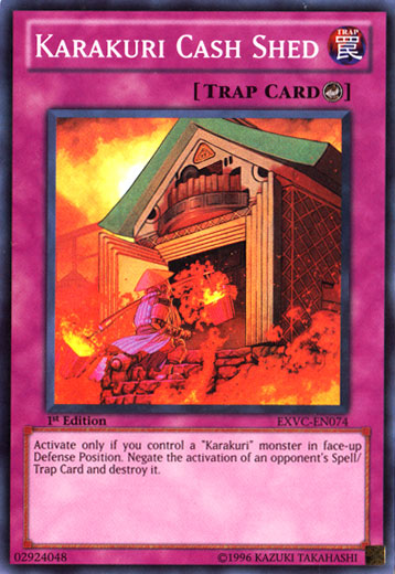 Karakuri Cash Shed [EXVC-EN074] Super Rare Yu-Gi-Oh!