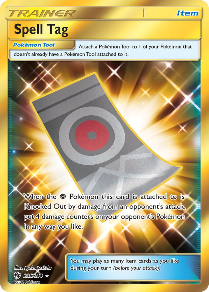 Spell Tag (235/214) [Sun & Moon: Lost Thunder] Pokémon