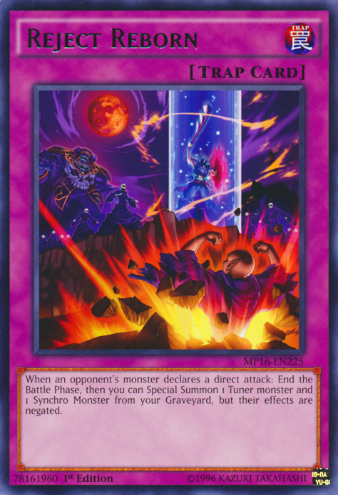 Reject Reborn [MP16-EN225] Rare Yu-Gi-Oh!