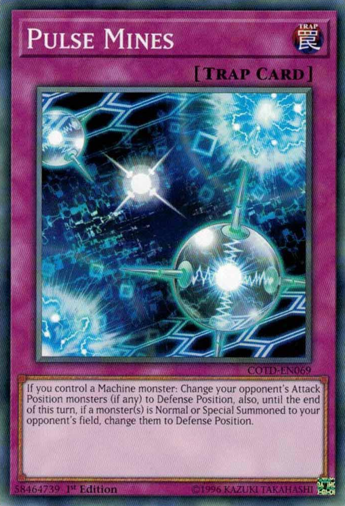 Pulse Mines [COTD-EN069] Common Yu-Gi-Oh!