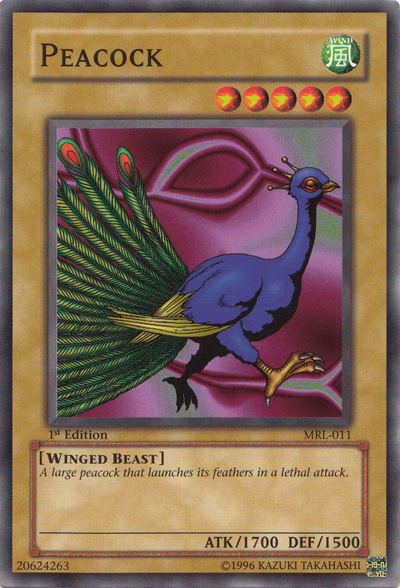 Peacock [MRL-011] Common Yu-Gi-Oh!