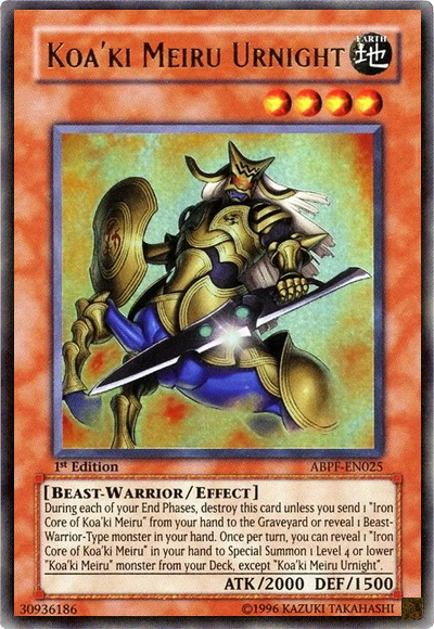 Koa'ki Meiru Urnight [ABPF-EN025] Ultra Rare Yu-Gi-Oh!
