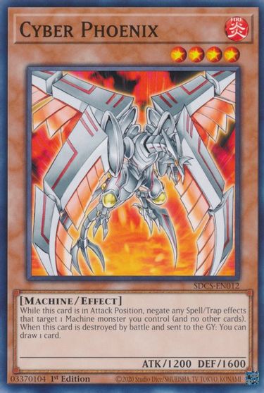 Cyber Phoenix [SDCS-EN012] Common Yu-Gi-Oh!