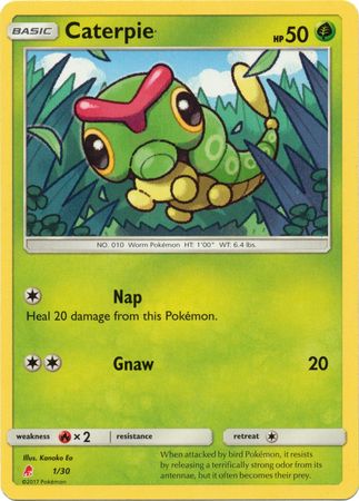 Caterpie (1/30) [Sun & Moon: Trainer Kit - Lycanroc] Pokémon