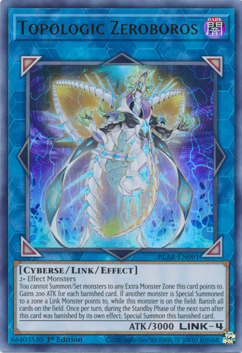 Topologic Zeroboros [BLAR-EN091] Ultra Rare Yu-Gi-Oh!
