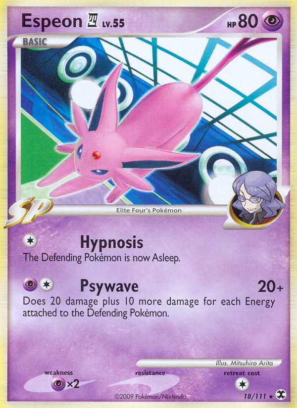 Espeon (18/111) [Platinum: Rising Rivals] Pokémon