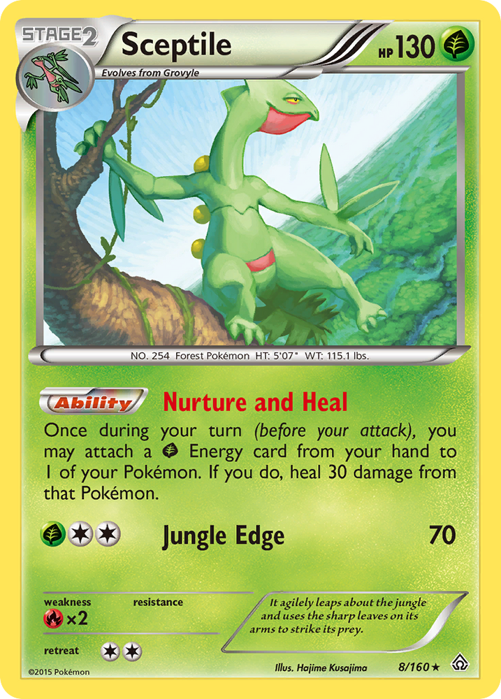 Sceptile (8/160) [XY: Primal Clash] Pokémon
