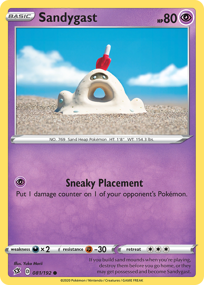 Sandygast (081/192) [Sword & Shield: Rebel Clash] Pokémon