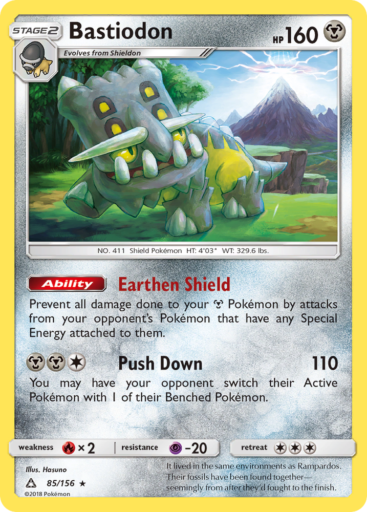 Bastiodon (85/156) [Sun & Moon: Ultra Prism] Pokémon