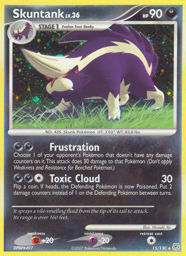 Skuntank (15/130) [Diamond & Pearl: Base Set] Pokémon