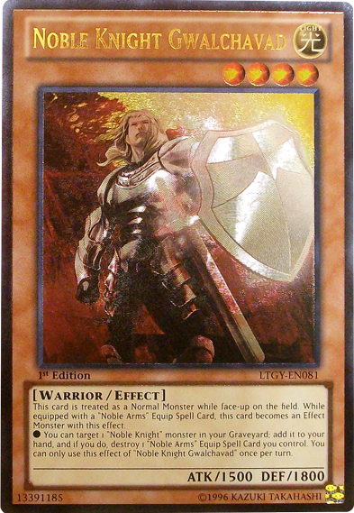 Noble Knight Gwalchavad [LTGY-EN081] Ultimate Rare Yu-Gi-Oh!