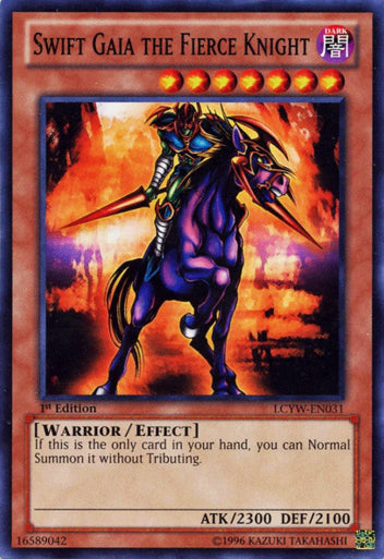 Swift Gaia the Fierce Knight [LCYW-EN031] Common Yu-Gi-Oh!