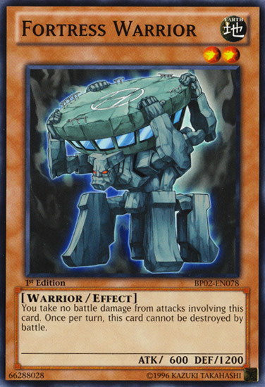 Fortress Warrior [BP02-EN078] Mosaic Rare Yu-Gi-Oh!