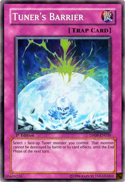 Tuner's Barrier [DP09-EN030] Super Rare Yu-Gi-Oh!