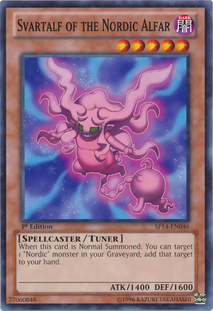 Svartalf of the Nordic Alfar [SP14-EN046] Starfoil Rare Yu-Gi-Oh!