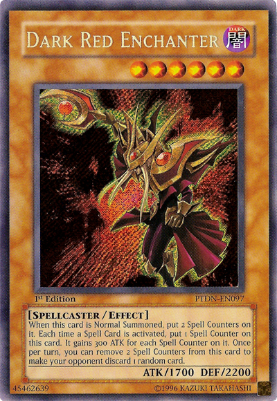 Dark Red Enchanter [PTDN-EN097] Secret Rare Yu-Gi-Oh!