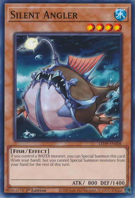 Silent Angler [LED9-EN008] Common Yu-Gi-Oh!