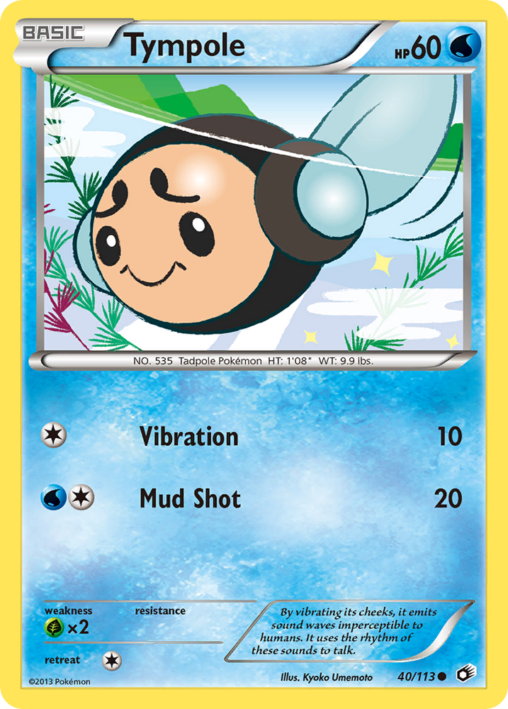 Tympole (40/113) [Black & White: Legendary Treasures] Pokémon