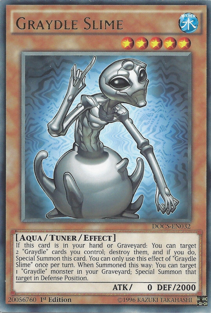 Graydle Slime [DOCS-EN032] Rare Yu-Gi-Oh!
