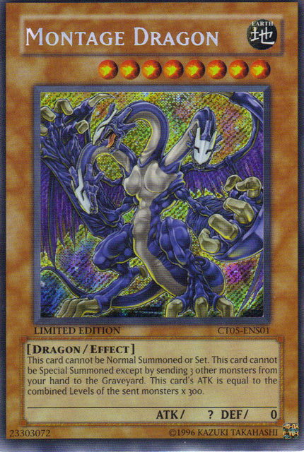 Montage Dragon [CT05-ENS01] Secret Rare Yu-Gi-Oh!