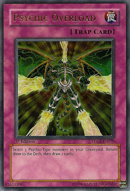 Psychic Overload [TDGS-EN070] Ultimate Rare Yu-Gi-Oh!