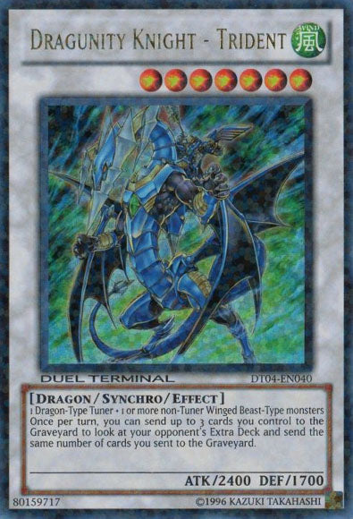 Dragunity Knight - Trident [DT04-EN040] Ultra Rare Yu-Gi-Oh!