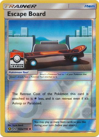 Escape Board (122a/156) (League Promo) [Sun & Moon: Ultra Prism] Pokémon