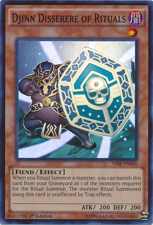 Djinn Disserere of Rituals [THSF-EN040] Super Rare Yu-Gi-Oh!