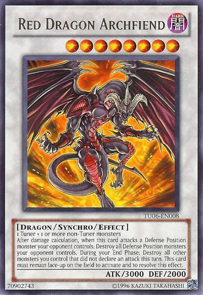 Red Dragon Archfiend [TU06-EN008] Rare Yu-Gi-Oh!