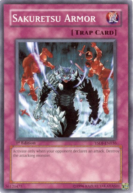 Sakuretsu Armor [YSDJ-EN036] Common Yu-Gi-Oh!
