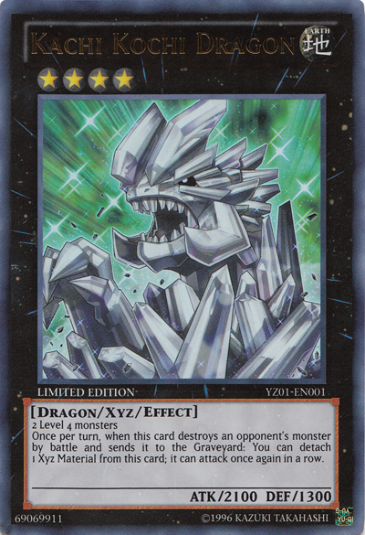 Kachi Kochi Dragon [YZ01-EN001] Ultra Rare Yu-Gi-Oh!