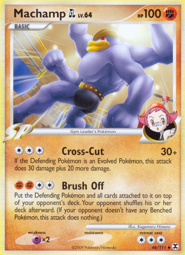 Machamp GL (46/111) [Platinum: Rising Rivals] Pokémon