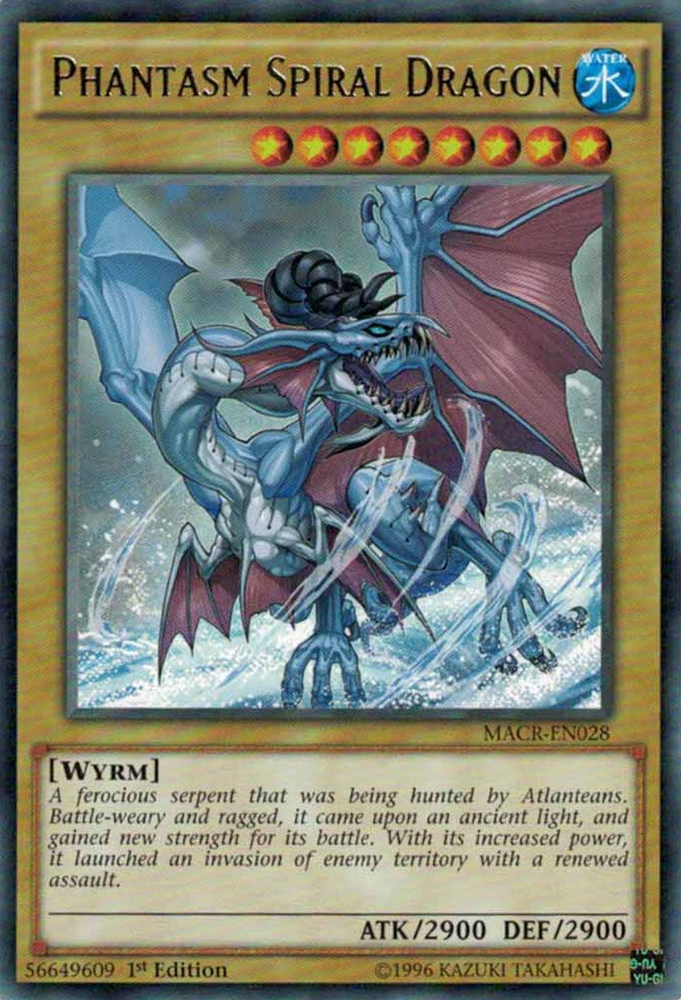 Phantasm Spiral Dragon [MACR-EN028] Rare Yu-Gi-Oh!