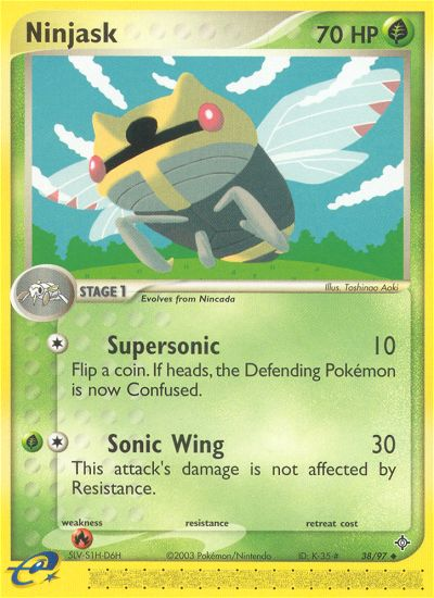 Ninjask (38/97) [EX: Dragon] Pokémon