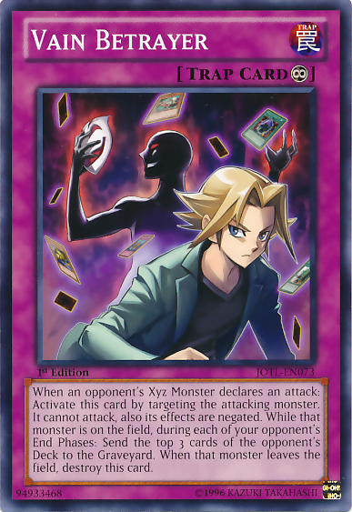 Vain Betrayer [JOTL-EN073] Common Yu-Gi-Oh!