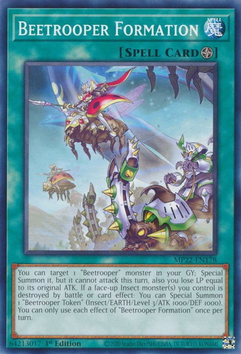 Beetrooper Formation [MP22-EN178] Common Yu-Gi-Oh!