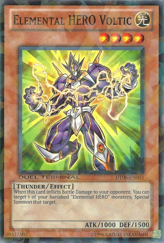 Elemental Hero Voltic [DT06-EN003] Common Yu-Gi-Oh!