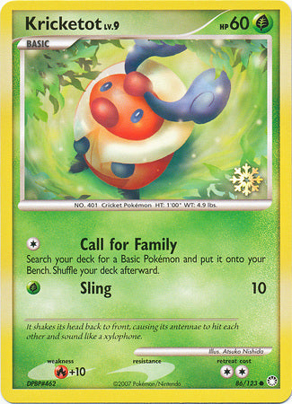 Kricketot (86/123) [Countdown Calendar Promos] Pokémon