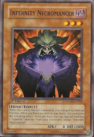 Infernity Necromancer [SOVR-EN008] Common - Yugioh Cards For Your TCG Needs! Yu-Gi-Oh!