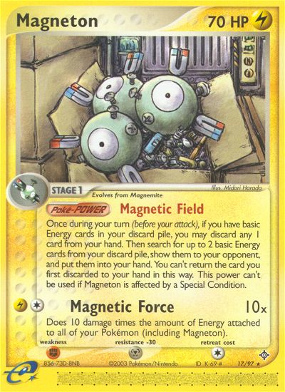 Magneton (17/97) [EX: Dragon] Pokémon