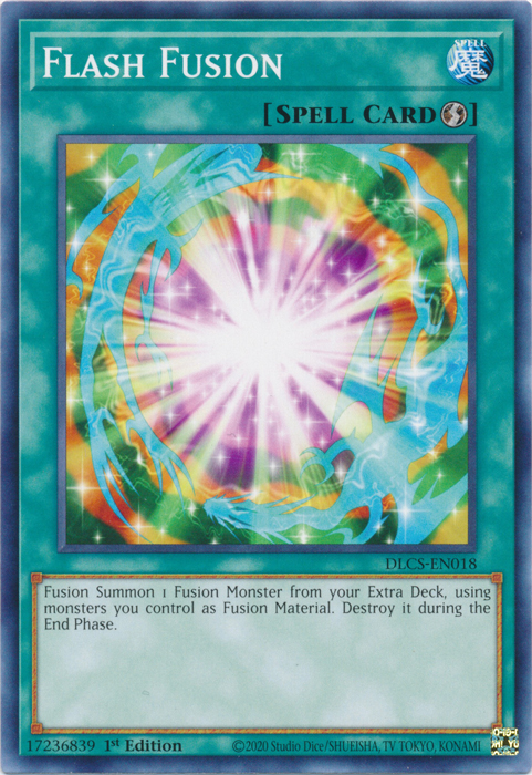 Flash Fusion [DLCS-EN018] Common Yu-Gi-Oh!